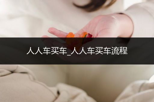 人人车买车_人人车买车流程